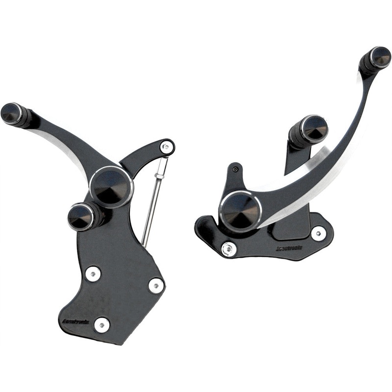 ACCUTRONIX TOURING FORWARD CONTROLS 09-13 BLACK FC305-SIN