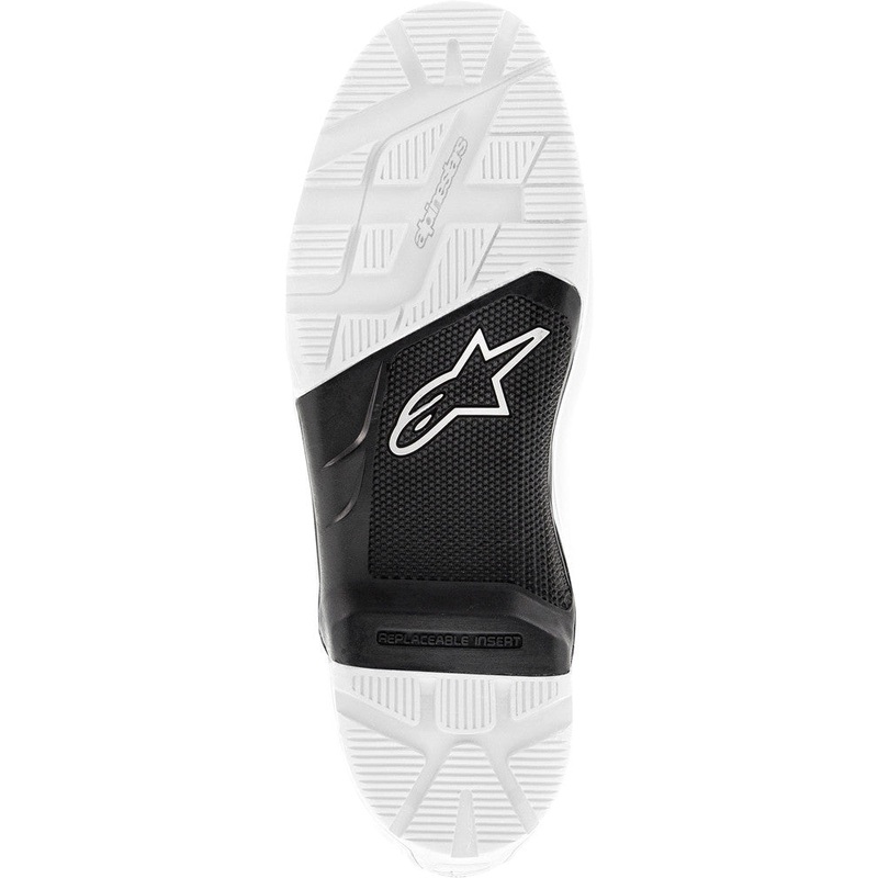 ALPINESTARS ENDURO 7 SOLE BLACK/WHITE SZ 11 25SU891E-12-11