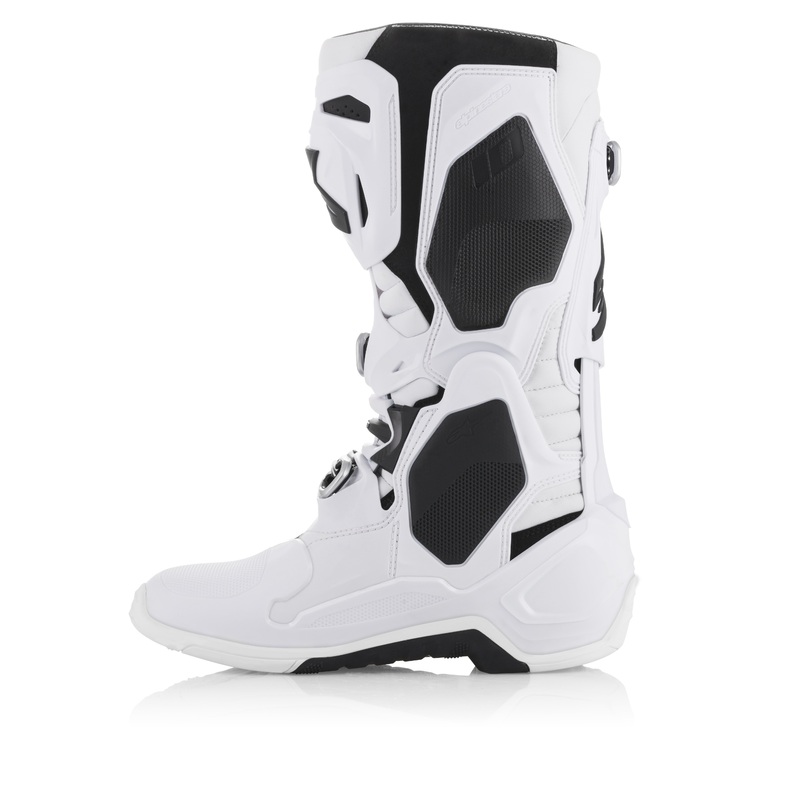 ALPINESTARS TECH 10 BOOTS WHITE SIZE 14 2010020-20-14