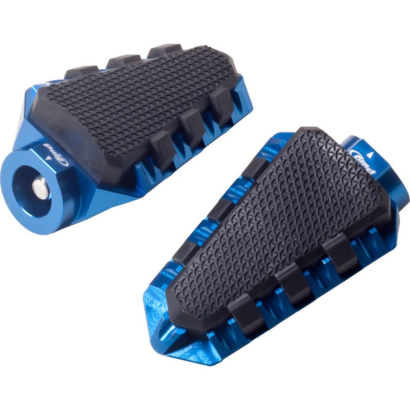 PUIG FOOTPEGS OFF ROAD BLUE 7319A