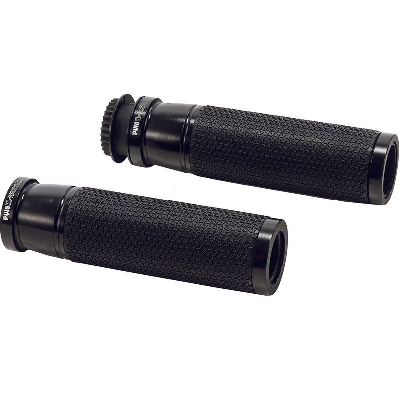 PUIG GRIPS HI-TECH ACCENT BLACK 6326N