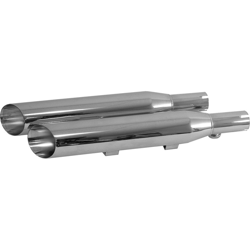 EMGO SLIP-ON MUFFLERS SLASH 04-13 SPORTSTER 80-75114