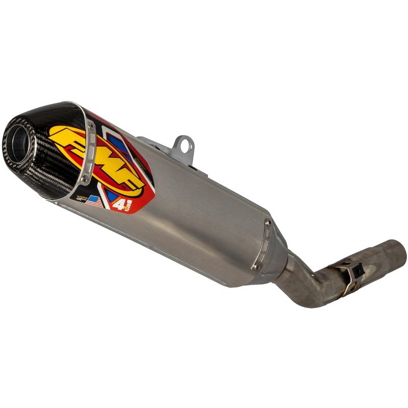 FMF ALUM FACT 4.1 SLIP-ON C CAP XCF-W/FE 45647