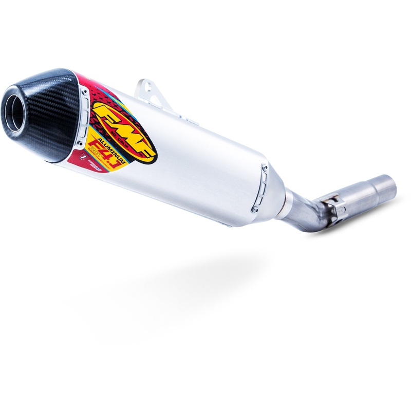 FMF FACTORY 4.1 RCT S/O MFLR ALUM W/CAR CAP RMZ450 43364