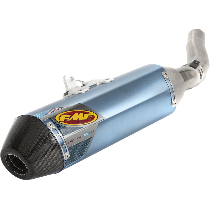 FMF FACTORY 4.1 RCT S/O MFLR W/ CAR CAP TI KAW KX450F'11 42267