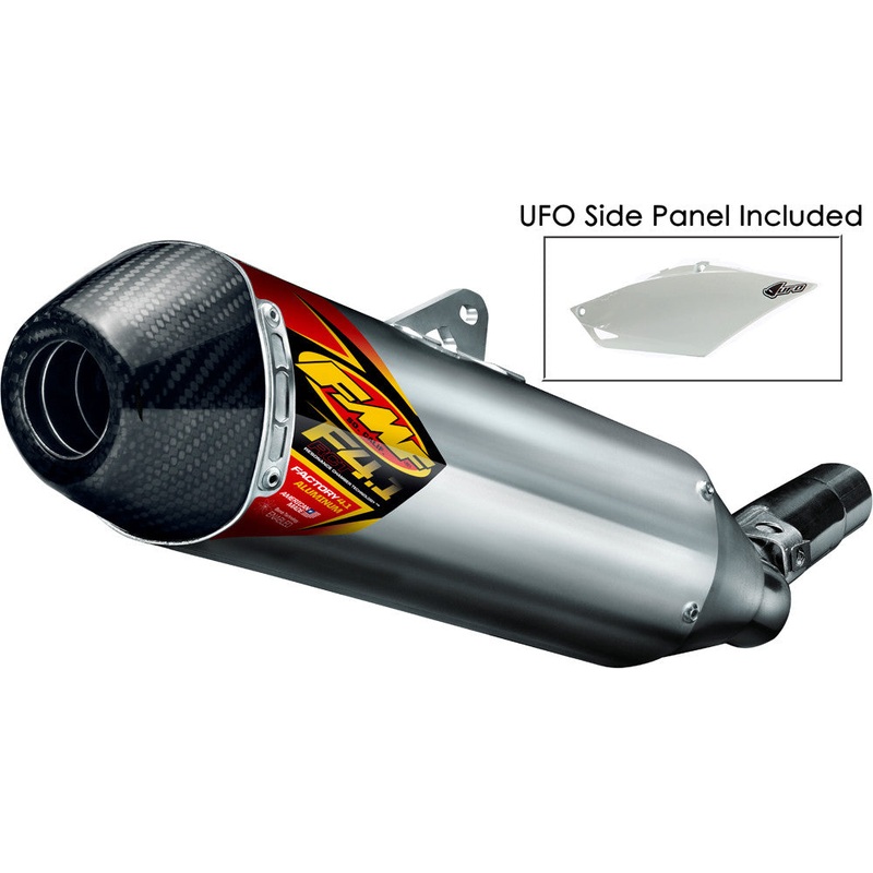 FMF FACTORY 4.1 RCT SLIP-ON MFLR S/S ALU HON CRF450R '13-14 41507