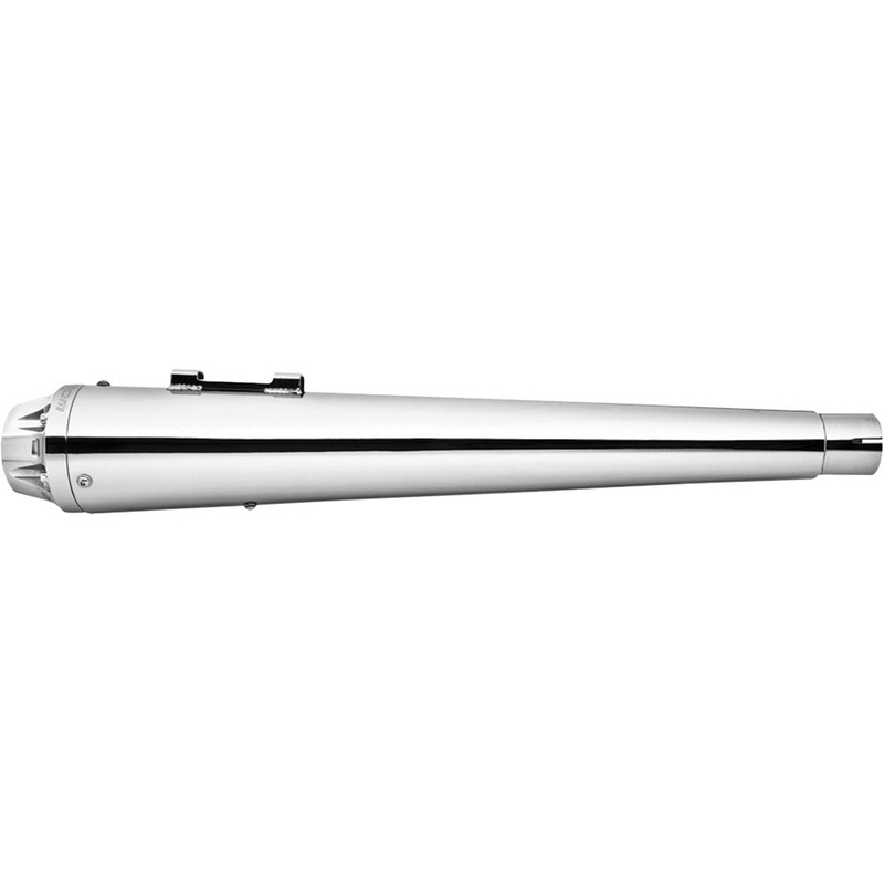 FREEDOM AMERICAN OUTLAW SLIP-ONS 4.5" CHROME W/CHROME TIP INDIAN IN00049