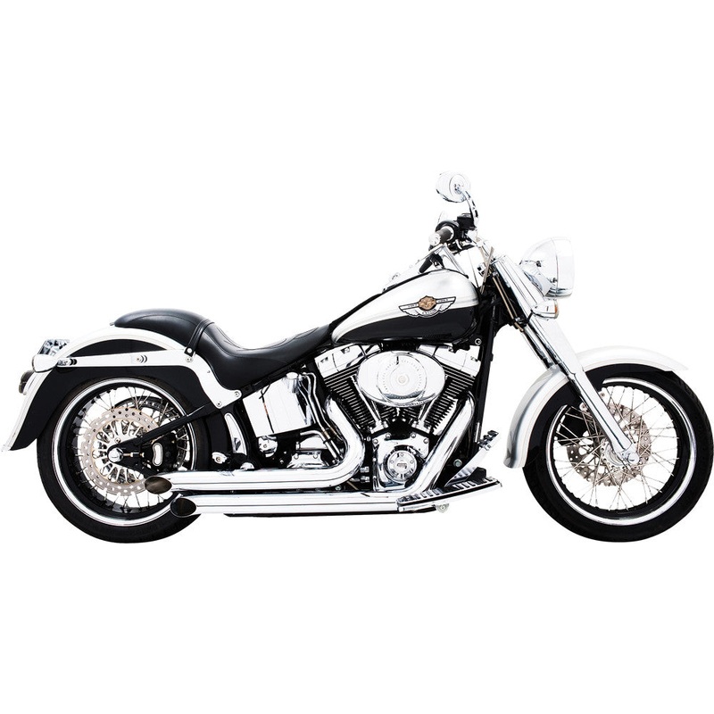 FREEDOM DECLARATION TURN-OUTS CHROME SOFTAIL HD00034