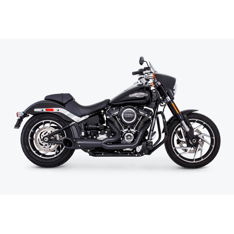 FREEDOM TURNOUT 2-1 PITCH BLACK SERIES M8 SOFTAIL HD00812