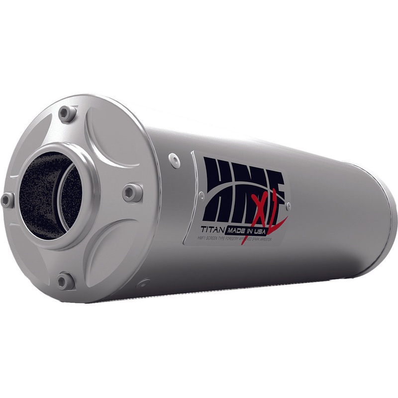 HMF TITAN XL SLIP ON BLACKOUT EXHAUST 722713637487