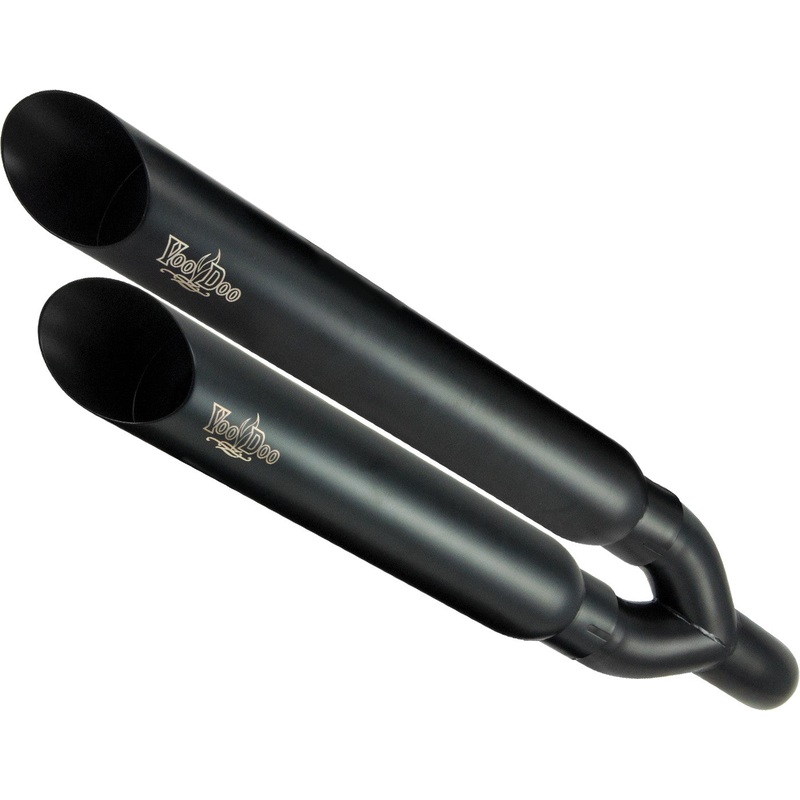 VOODOO SHORTY SLIP-ON EXHAUST BLACK VESPYF3L5B
