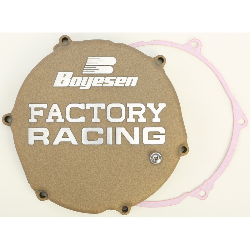 BOYESEN FACTORY RACING CLUTCH COVER MAGNESIUM CC-12M