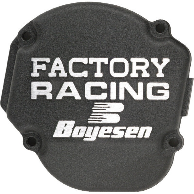 BOYESEN MOTORCYCLE IGNITION COVER BLACK SC-21B
