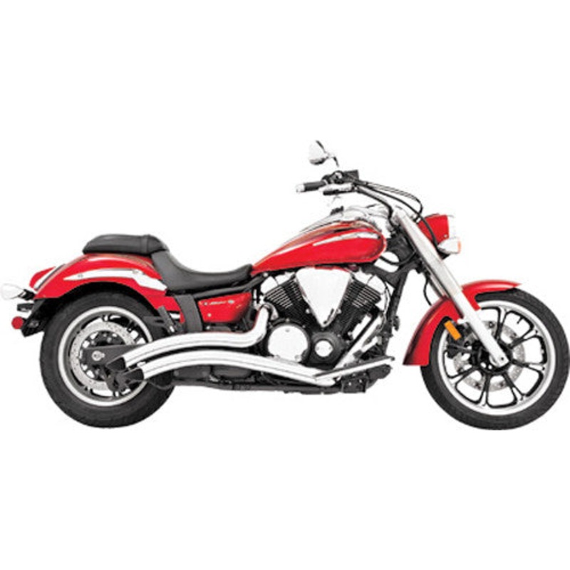 FREEDOM EXHAUST RADIUS CHROME HONDA VTX1300C/R/S MH00001