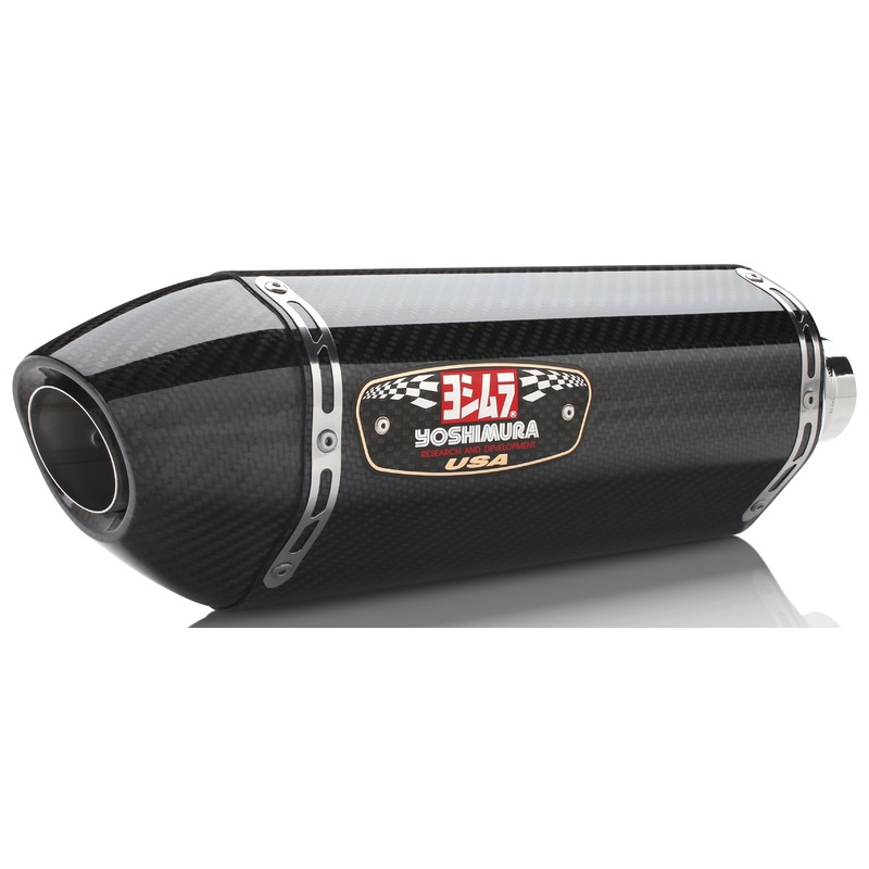 YOSHIMURA EXHAUST RACE R-77 FULL-SYS SS-CF-CF SINGLE 11180021