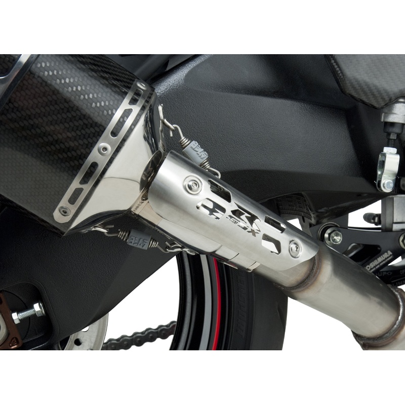 YOSHIMURA EXHAUST STREET R-77 SLIP-ON SS-CF-CF 1118120220