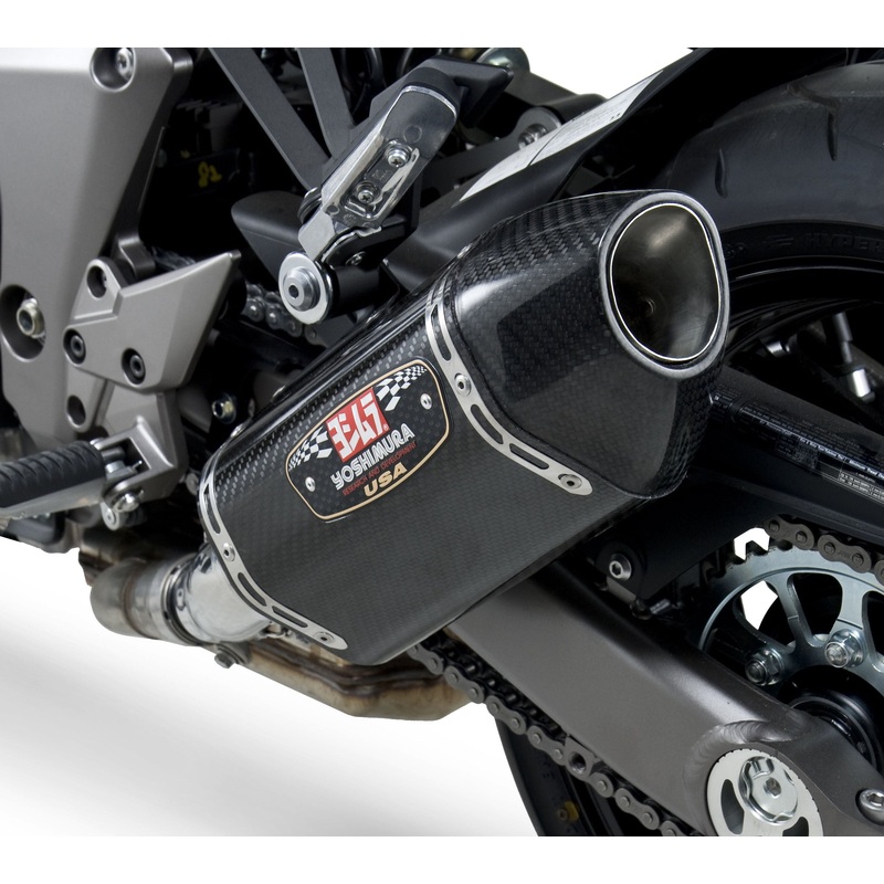 YOSHIMURA EXHAUST STREET R-77 SLIP-ON SS-CF-CF DUAL 1415020220