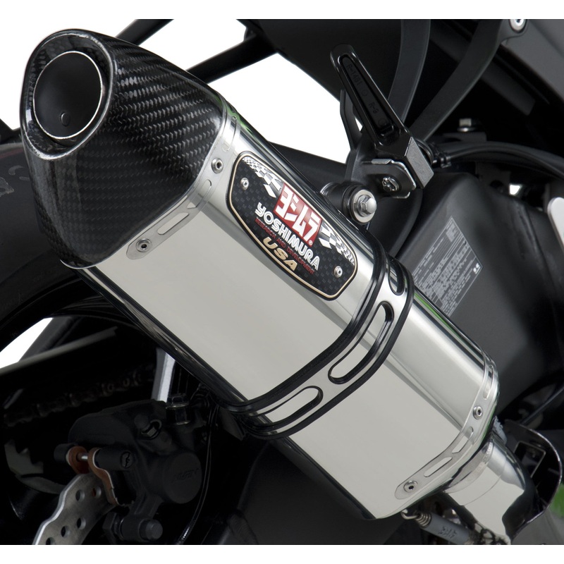 YOSHIMURA EXHAUST STREET R-77 SLIP-ON SS-SS-CF 1464120520