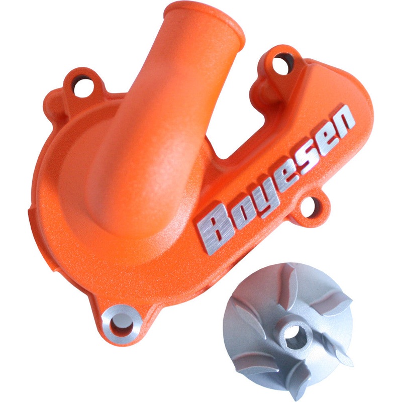 BOYESEN WATERPUMP COVER & IMPELLER KIT ORANGE WPK-44O