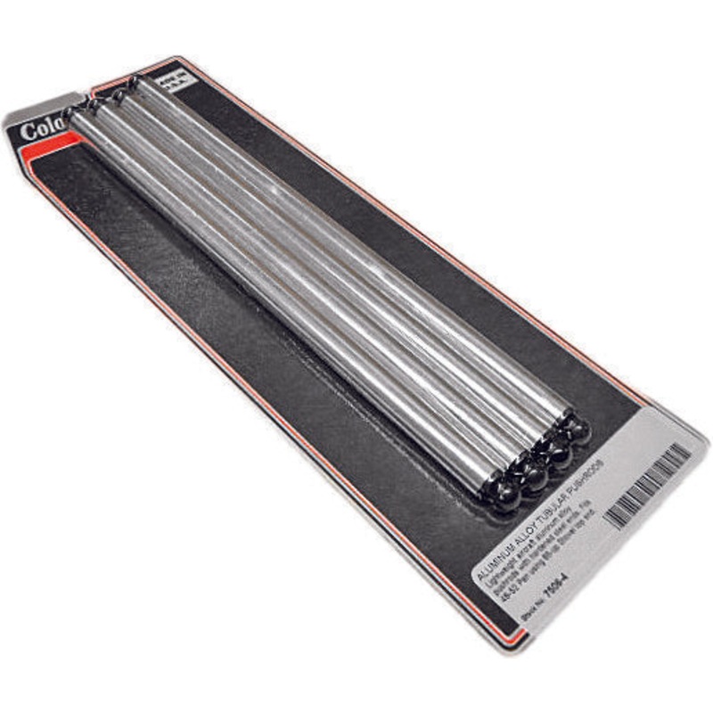 COLONY MACHINE ALUMINUM PUSHROD SET PAN W/SHOVEL TOP END 48-52 7506-4