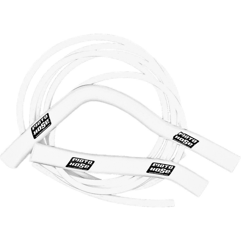 MOTO HOSE SILICONE HOSE KIT WHITE 24-205W