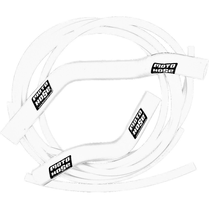 MOTO HOSE SILICONE HOSE KIT WHITE 24-24W