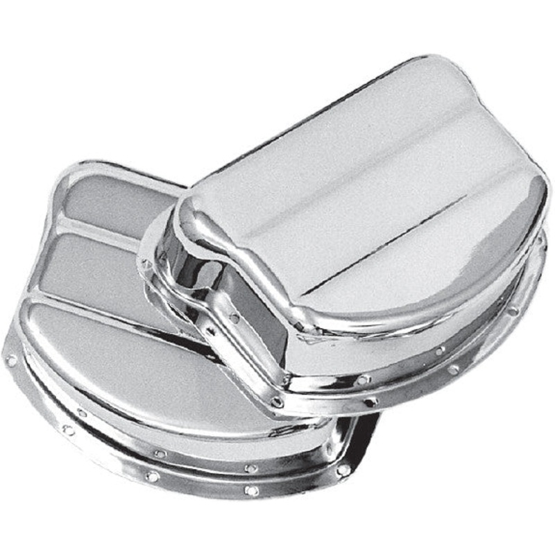 PAUGHCO PANHEAD ROCKER ARM COVERS SMOOTH 2/PK 765