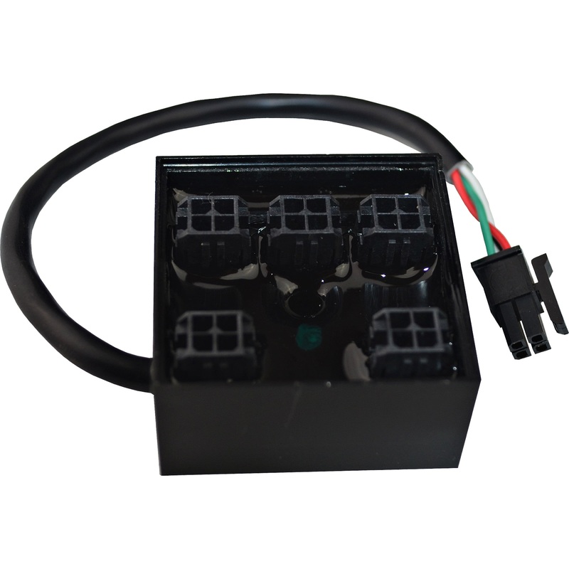 STRAIGHTLINE NIGHT CRUISER LED 5 WAY SPLITTER S/M 145-101