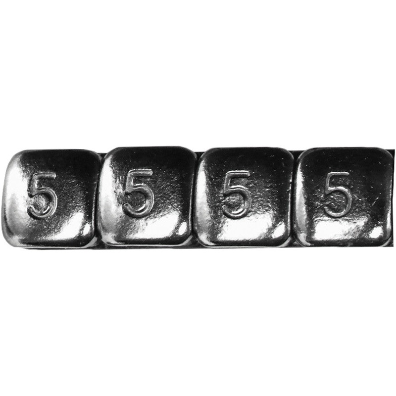 K&L WHEEL WEIGHTS 5 GRAM CHROME 360 PIECE/BOX 32-3499