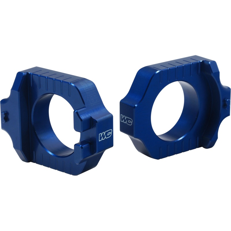 WORKS AXLE BLOCKS ELITE YAM BLUE 17-280