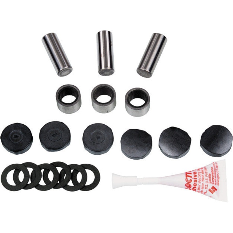 COMET ROLLER BUTTON KIT 102C 9/16" DIA. WHITE 204360A