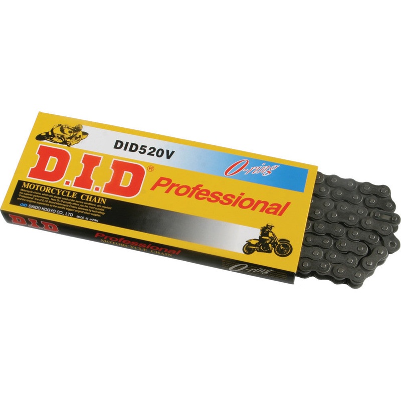 D.I.D 420V-25FT PRO "VO-RING" CHAIN NATURAL 420VX25FT