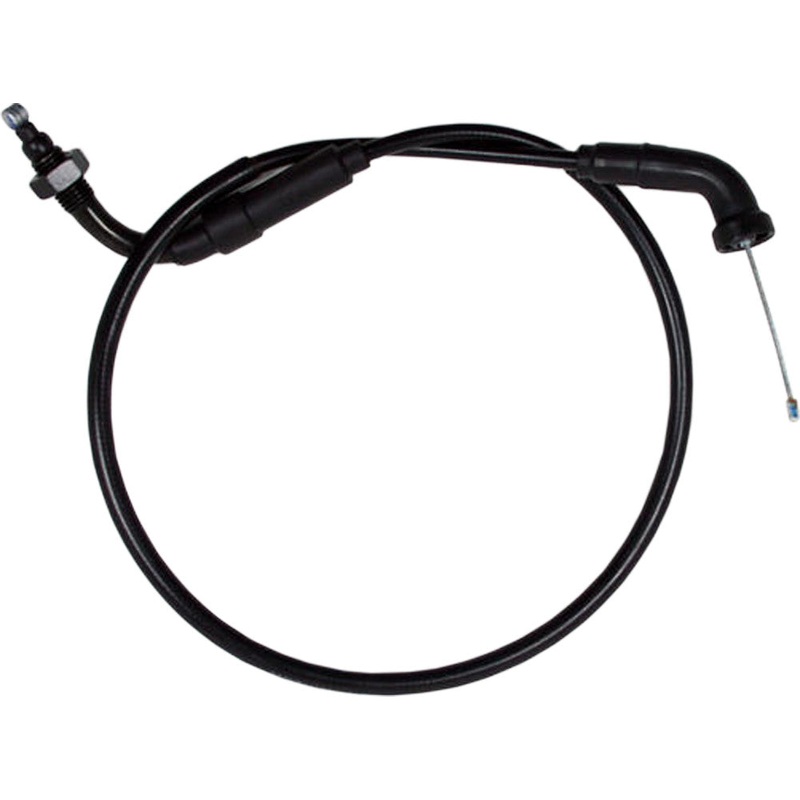 MOTION PRO BLACK VINYL THROTTLE CABLE 02-0418