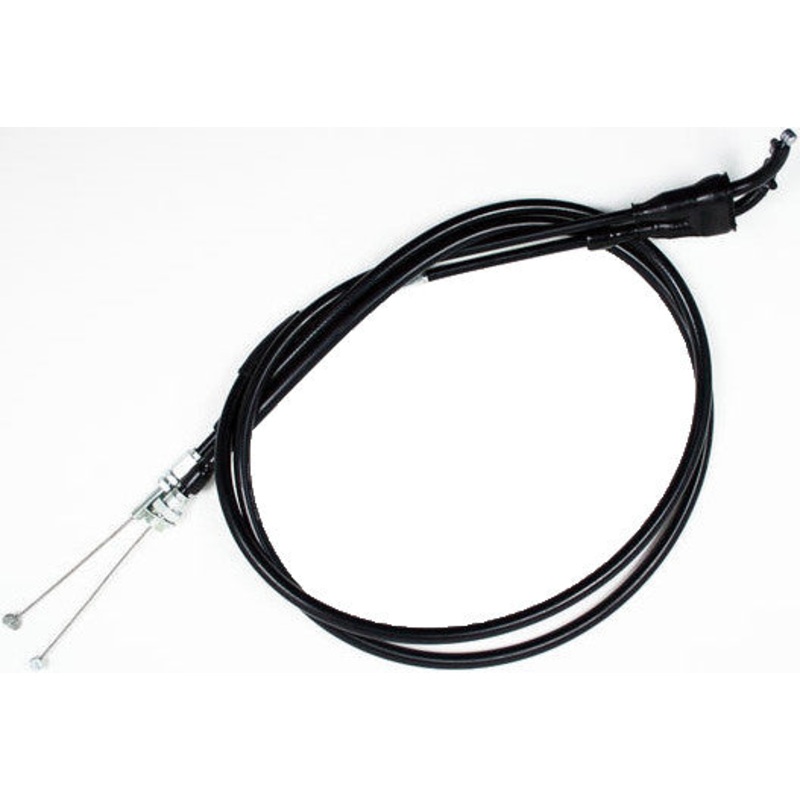 MOTION PRO BLACK VINYL THROTTLE PUSH-PULL CABLE SET 05-0286