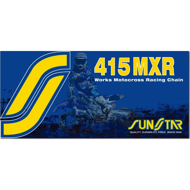 SUNSTAR 415 X 108 MXR WORKS CHAIN SS415MXR-108