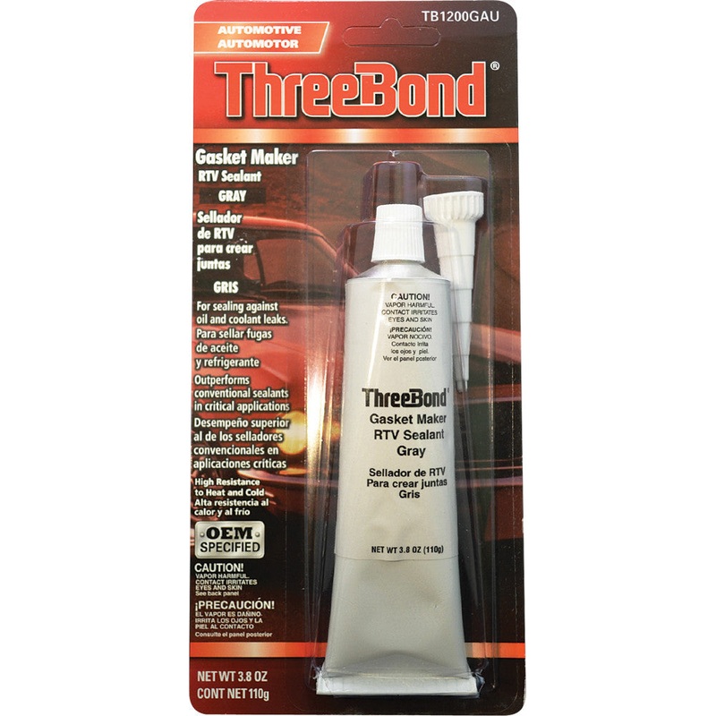 THREEBOND GASKET MAKER RTV SEALANT GREY 3.8OZ 1200GAU3Z