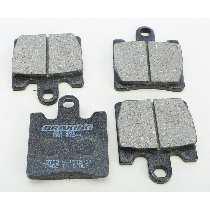 BRAKING BRAKE PAD SET SEMI-METALLIC 830SM1