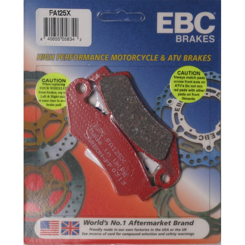 EBC BRAKE PADS FA125X