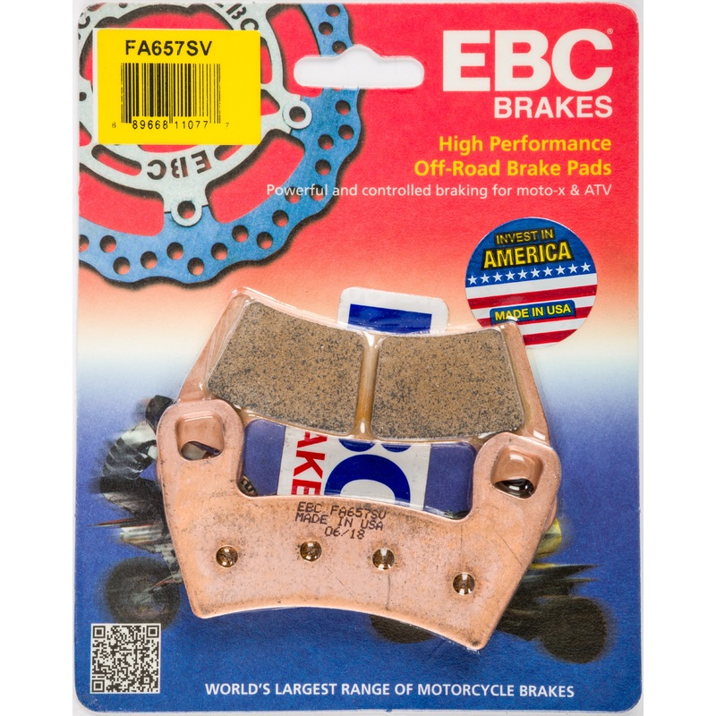 EBC BRAKE PADS FA657SV