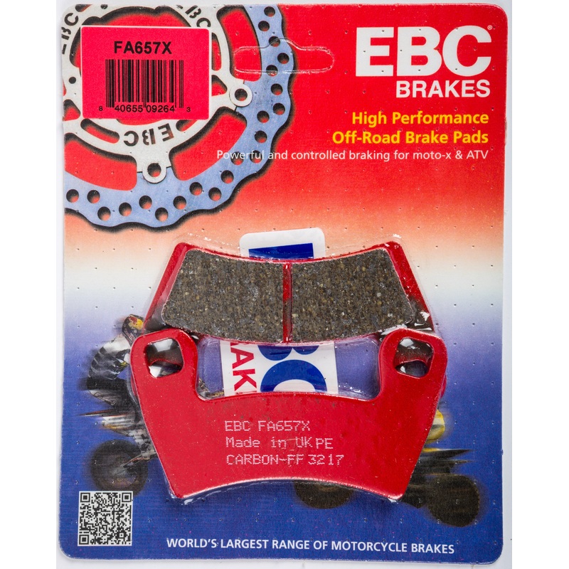 EBC BRAKE PADS FA657X