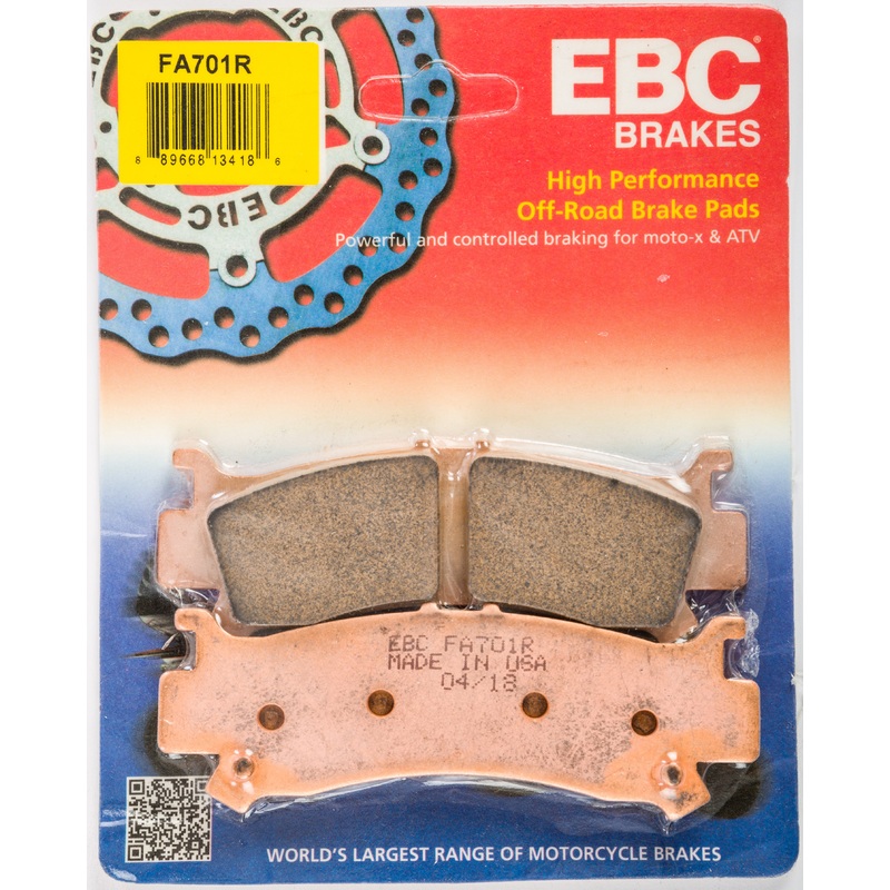 EBC BRAKE PADS FA701R