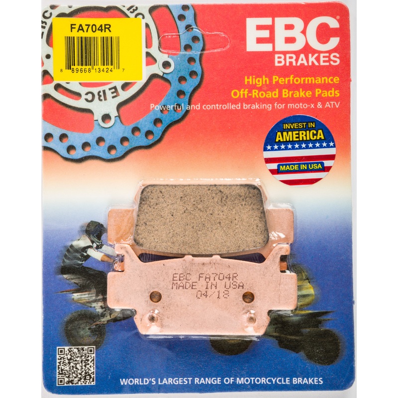 EBC BRAKE PADS FA704R