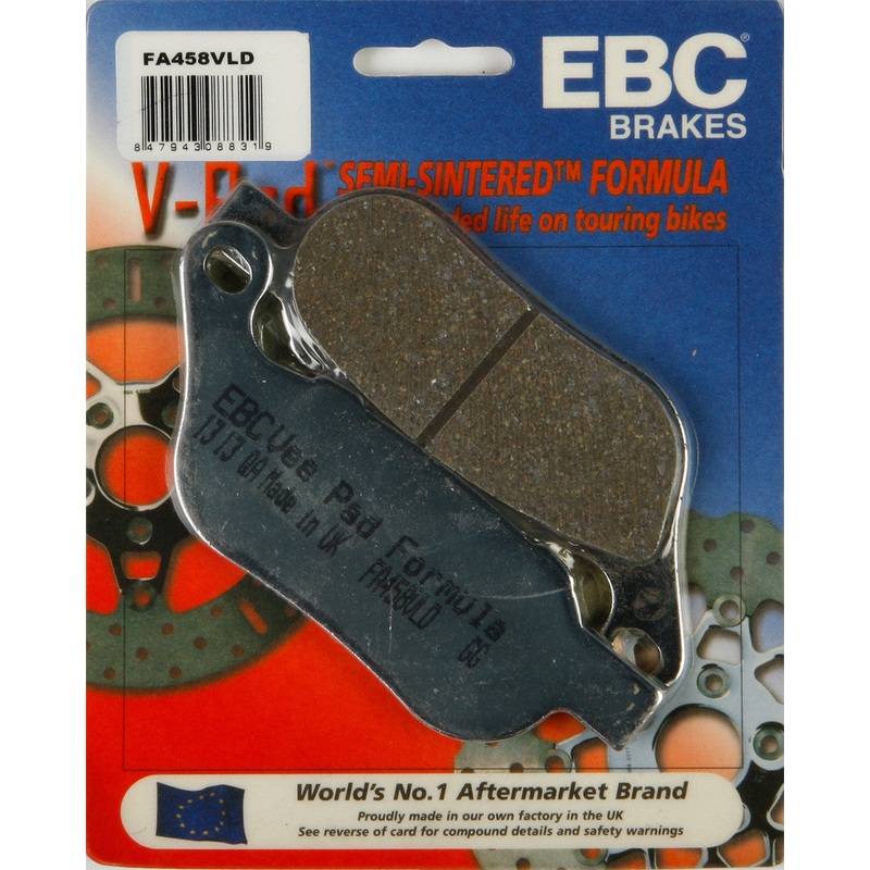 EBC BRAKE PADS V-SERIES CHROME FA458VLD