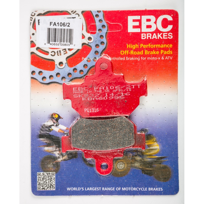 EBC BRAKE PADS FA106/2