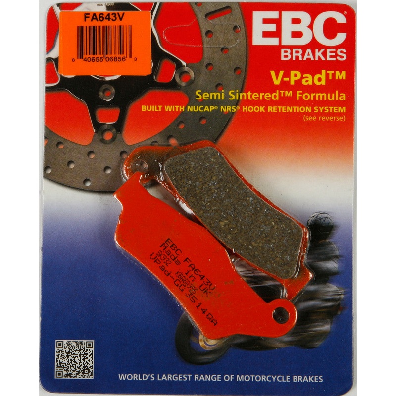 EBC BRAKE PADS V-SERIES FA643V