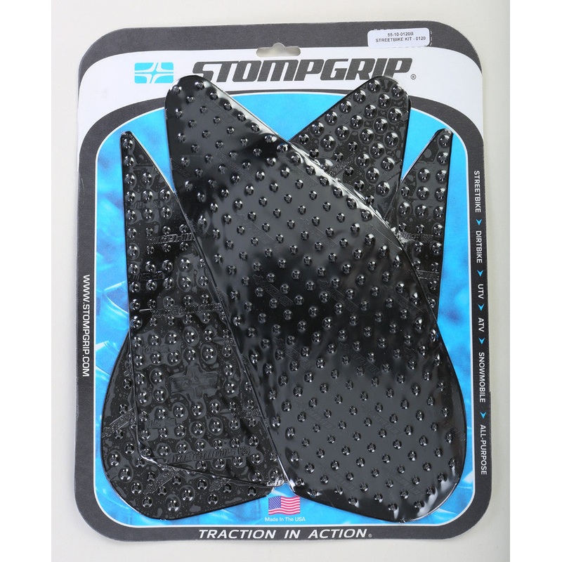 STOMPGRIP STREET TRACTION PAD BLACK 55-10-0120B