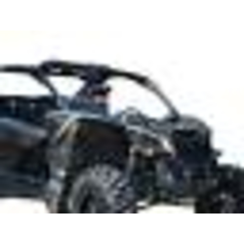 SuperATV Clear Half Windshield for Can-Am Maverick X3 (64" or 72" Body)