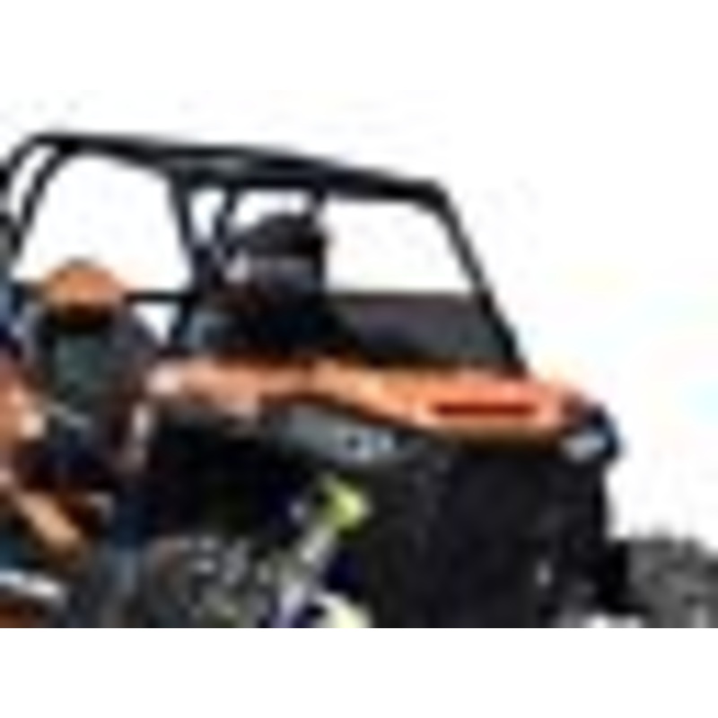SuperATV Half Windshield for Polaris RZR S 1000 (2016-2020) - Dark Tint