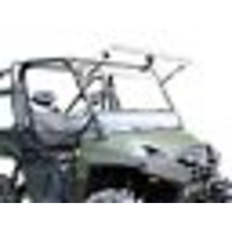 SuperATV Scratch Resistant Flip Windshield for Polaris Ranger Full Size XP 800
