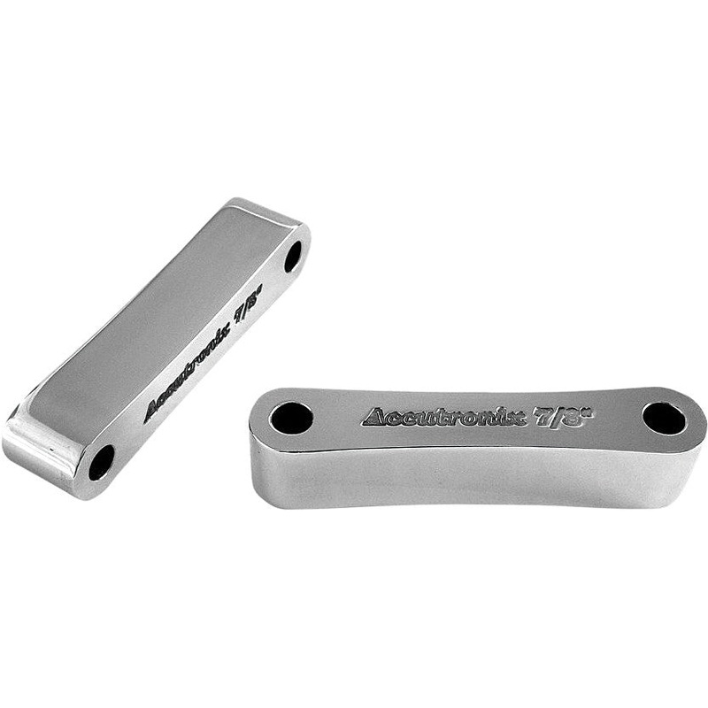 ACCUTRONIX SMOOTH FENDER SPACERS 49MMX5/8" CHROME TFS49-SF5/8C
